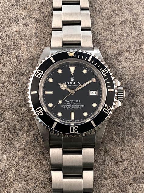 rolex triple 6 sea dweller|Rolex Sea-Dweller 16660 movement.